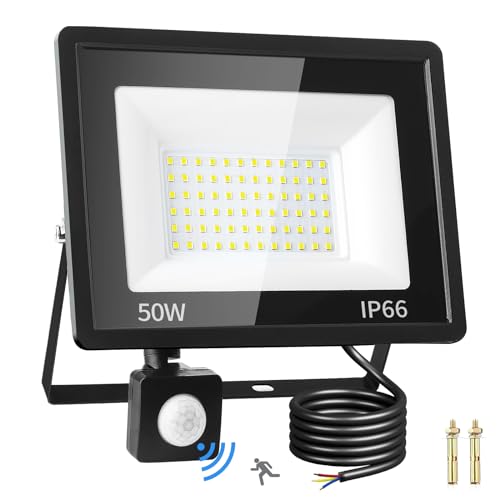 AUXHCYL 50W Security Lights Outdoor Motion Sensor