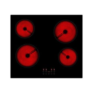 Willow WCH60T 60cm Built In Touch Control Hardwired Ceramic Hob with 4 Cooking Zones