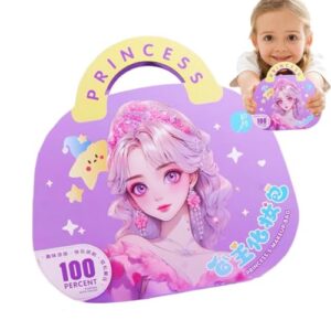 Sticker Colouring Books - Makeup Princess Books for Dressing