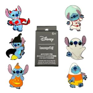 Funko Loungefly Stitch - Disney: Stich Halloween - Blind Box Enamel Pin - Lilo and Stitch - Blind Box Enamel Pins - Cute Collectable Novelty Brooch - for Backpacks & Bags - Gift Idea - Movies Fans