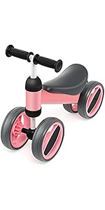 Maxmass Baby Balance Bike, No-pedal Toddler Ride-on Tricycle with 135° Limited Steering Handlebar...