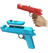 GAMSURFING Game Gun Controller for Nintendo Switch/Switch OLED Shooting Games,Call of Juarez,Snip...