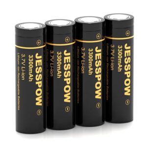 3.7 Volt Rechargeable Battery Flat Top