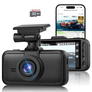 Miofive Car Camera 4K Resolution