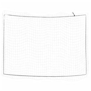 idaXL Trailer Net - White PP Cargo Mesh 4x3 m for Trucks