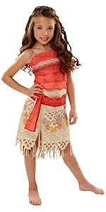 Disney Moana Adventure Outfit,Size 4-6x