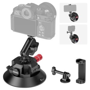 NEEWER 4.5"" Suction Cup Camera Mount with Ball Head Magic Arm