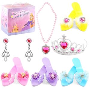The Magic Toy Shop Girls Princess Shoes and Accessories - Girls Dress Up Shoes
