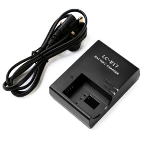 YUEFANSEN LC-E17 Quick Battery Charger for LP-E17 Camera Battery Compatible with Canon EOS Rebel T7i T6i T6s SL3 SL2 9000D 8000D 760D 750D 200D M6 M5 M3 Kiss X8i DSLR Cameras & More