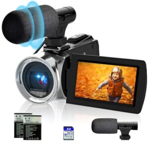 ISHARE Video Camera 4K 48MP Camcorder