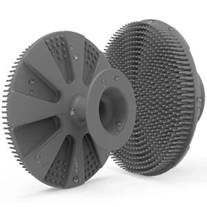 BEAUTAIL Silicone Body Scrubber Shower Bath Cleansing Brush Gentle Exfoliating Scrub Loofah for Women Men Baby Sensitive Skin