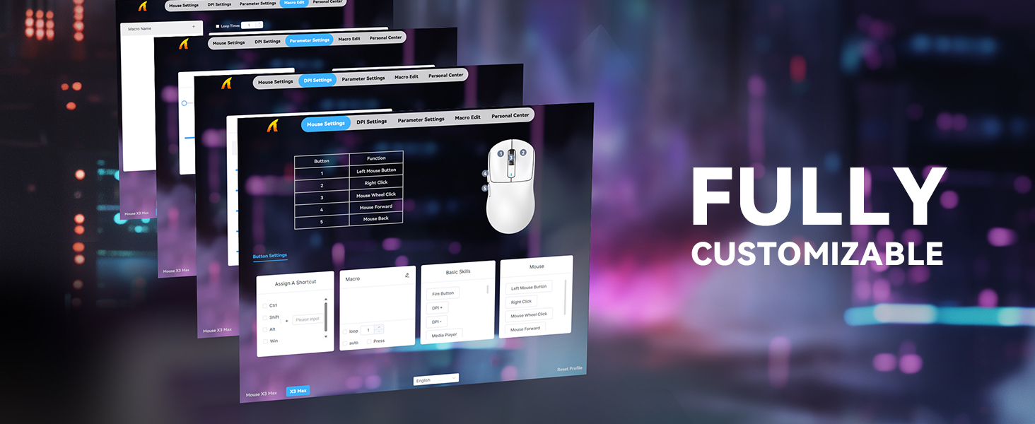 R2 Magnesium Alloy Mouse