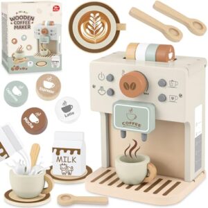 Airlab Wooden Coffee Machine Toy