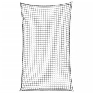 idaXL Trailer Net with Elastic Rope - 5x3m Black Polypropylene Cargo Truck Bed Mesh - Tear-resistant