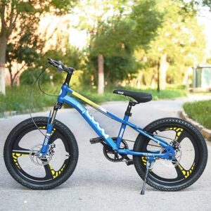 BSTSEL 18 Inch Wheels Bike for Aged 4-9 Kids for Boys Girls Children Bicycle Child Road Bike Shock Absorber Bike 3 Spoke Design Adjustable Mountain Bikes