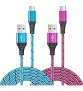 USB C Charger Cable Fast Charge, [3Pack 3FT/0.9M] Type C Samsung Phone Charger Cable, USB C Fast ...