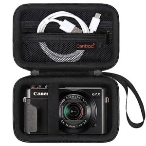 Canboc Camera Case for Canon PowerShot G7 X Mark II/ G7X Mark III Digital 4K Vlogging Camera