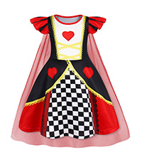 Queen of Hearts Costume Kids