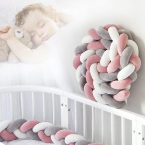 GYWZTJ Braided Cot Bumper