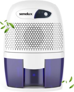 Senelux Powerful 500ML Mini Portable Best Quiet Air Dehumidifier Small Dehumidifier Efficient and Stable