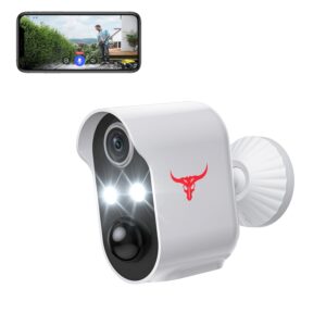 guggre 1080P Security Camera Wireless with AI Human Detection