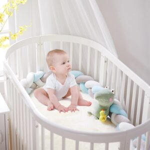 GYWZTJ Braided Cot Bumper