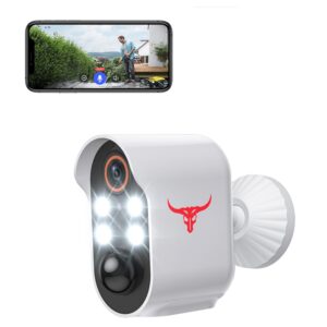 guggre 1080P Security Camera Wireless with AI Human Detection