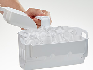 ice maker countertop machine cube makers portable silonn black 2 size bullet ice for home kitchen
