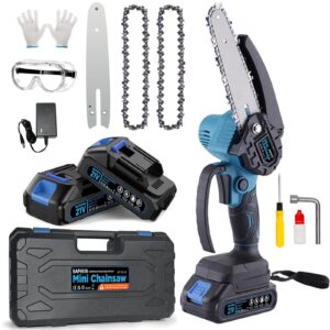 BAPHIYA Mini Chainsaw 6in with Brushless Motor