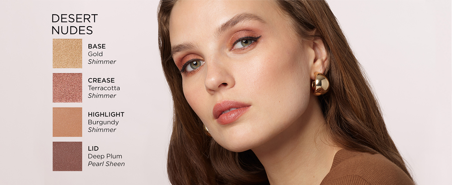 elizabeth arden, makeup, colour, eyeshadow, eyes, eyeshadow quad, eyeshadow palette, satin finish