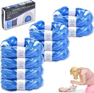 DYDHRER Nappy Bin Refills Bags - 9 Pack for Tommee Tippee