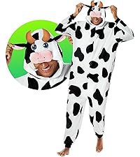 Cow Costume Adult Cow Costume Women Cow Costume Men Farm Animal Costume