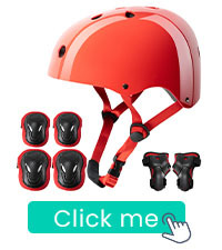 glossy helment with pads