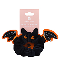 Halloween Bat Scrunchie