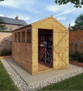 Waltons 6 x 4 Shiplap Storage Shed | Pent Roof | Shiplap Tongue and Groove | Wooden Garden Storag...