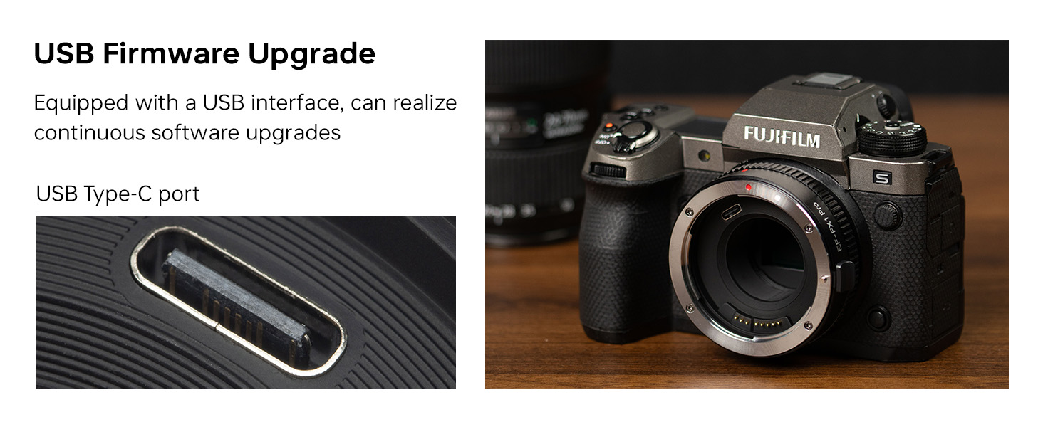 VILTROX EF-FX1 PRO Auto Focus Lens Mount Adapter Converter 