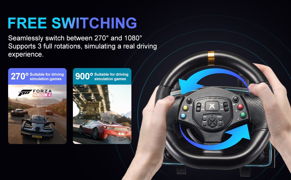 gaming steering wheel 