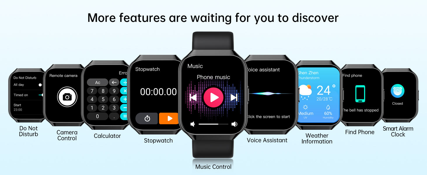 More features are waiting for you to discover 