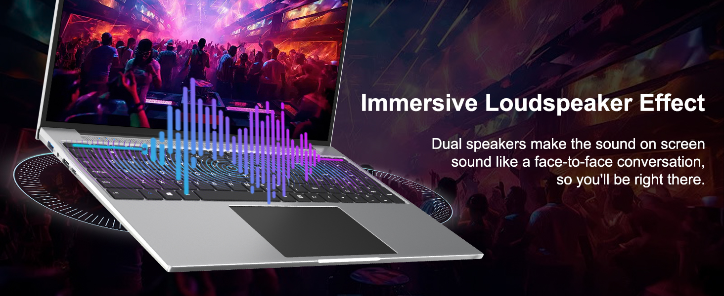 loudspeaker laptop