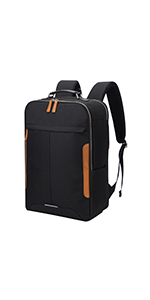 15.6 inch laptop backpack black 22L