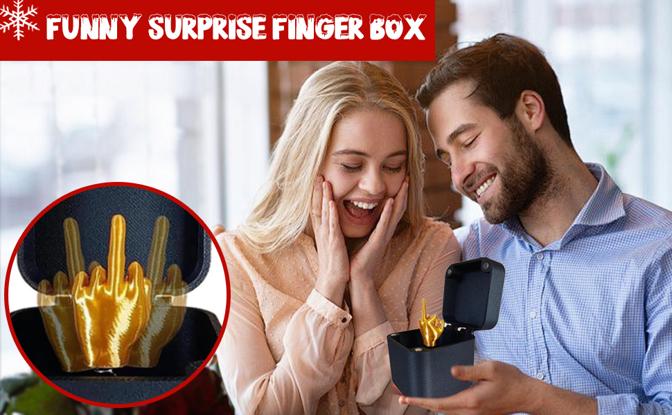surprise finger in a box