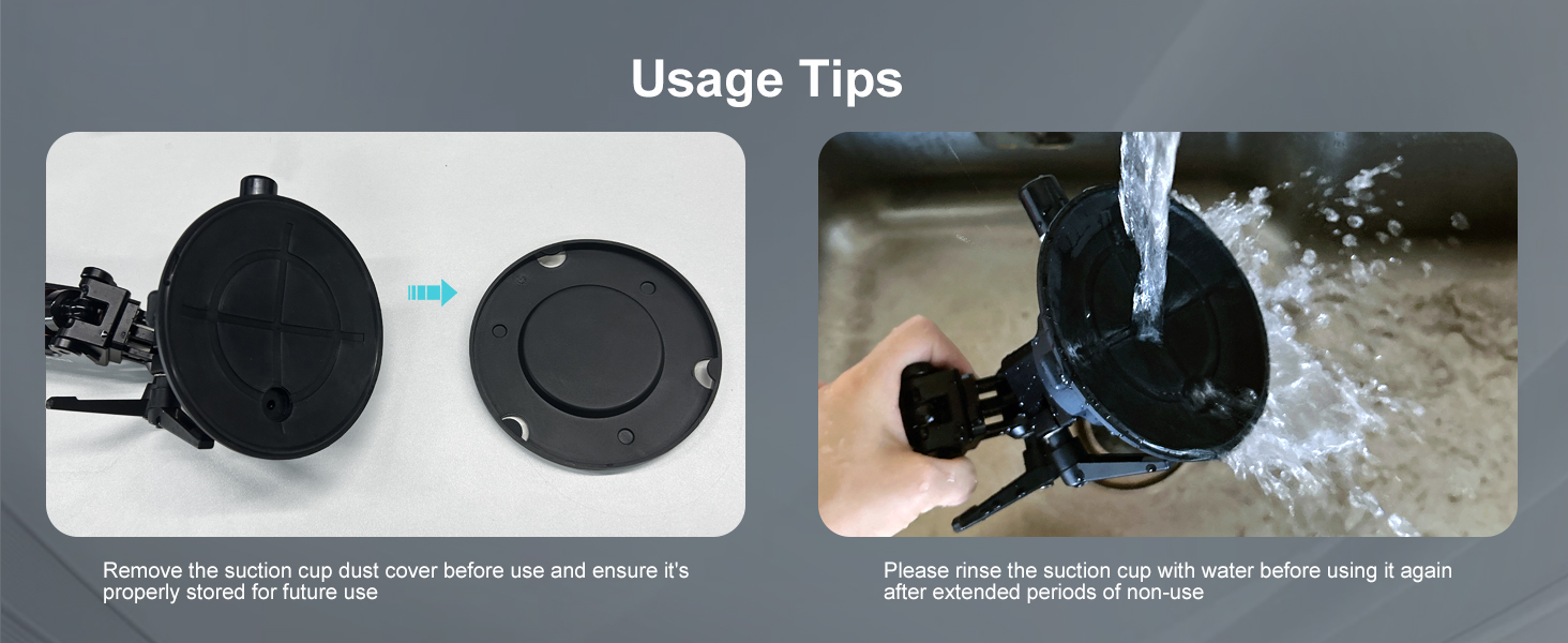 suction cup mount for action camera car mount