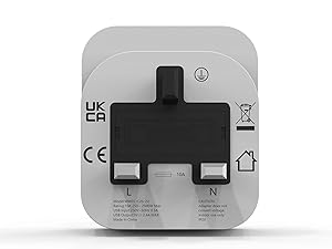 bathroom plug adaptor uk
