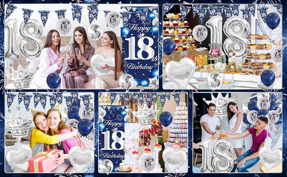 18st birthday decorations for her