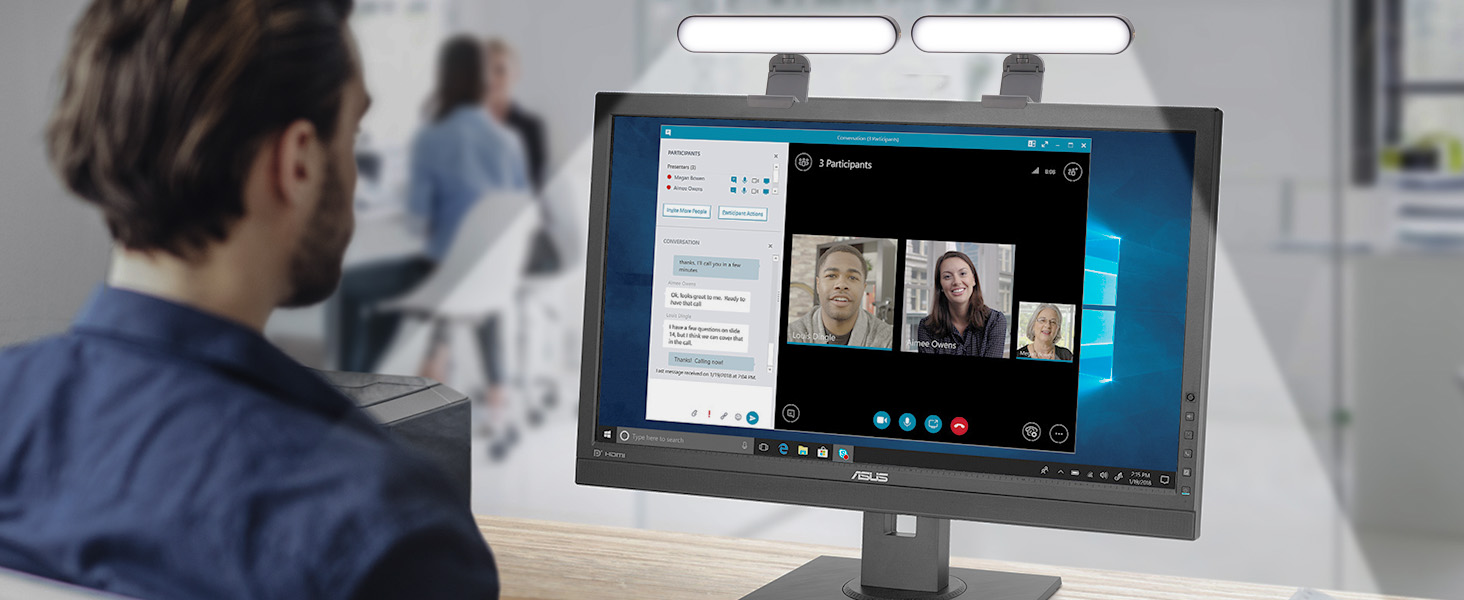 video conference lighting