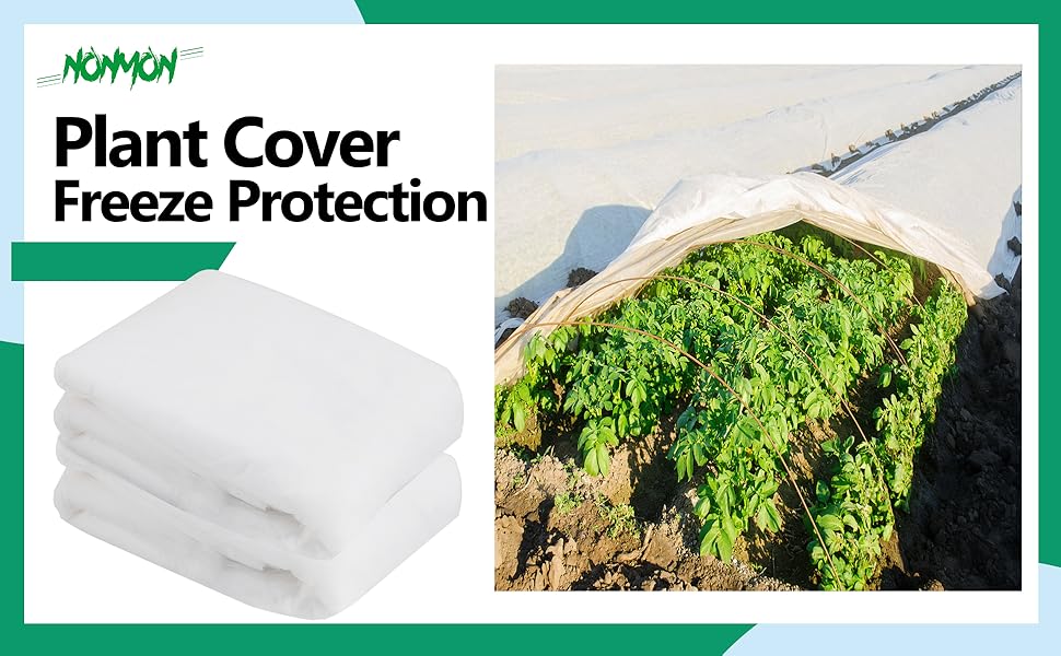 Garden Fleece Frost Protection Plant Cover 40gsm Non-Woven Fabric Horticultural Blanket Winter Cloth