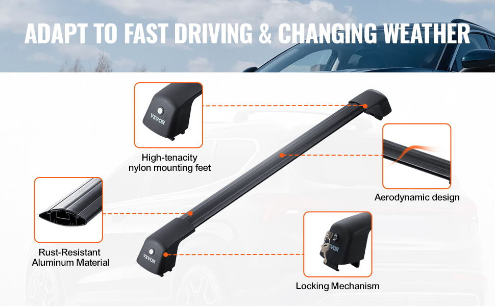 cross bars roof rack