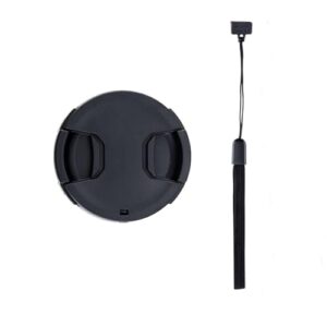 JJC 37mm Lens Cap Snap-on Front Camera Lens Cover with Lens Cap Keeper for Olympus ED 14-42mm f3.5-5.6 II 45mm f1.8 Pana. Lumix G 42.5mm f1.7 and Other Brand of Lenses with 37mm Filter Thread