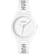 HUGO Analogue Quartz Watch for Men with Blue Stainless Steel mesh Bracelet - 1530136