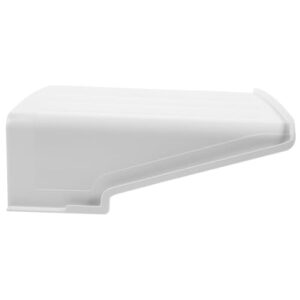 BELLIFFY Camera Rain Cover Camera Dust Cover Weather Fish Sun Outdoor Camera Protector Cage Security Camera Dome Cover Automobile Plus Monitor Universal Outdoor Camera Cover White Plastic